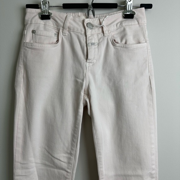 NWT Closed ''Baker'' Mid-Rise Jeans in Rose Quartz Pink Size 24 - Picture 8 of 16